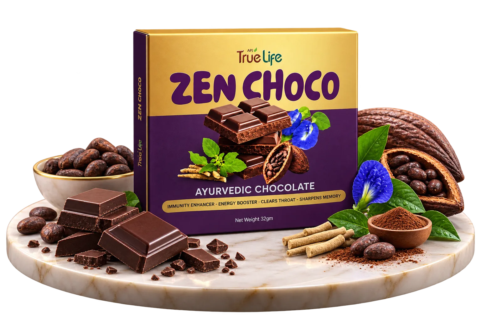 Zen Choco box mobile view